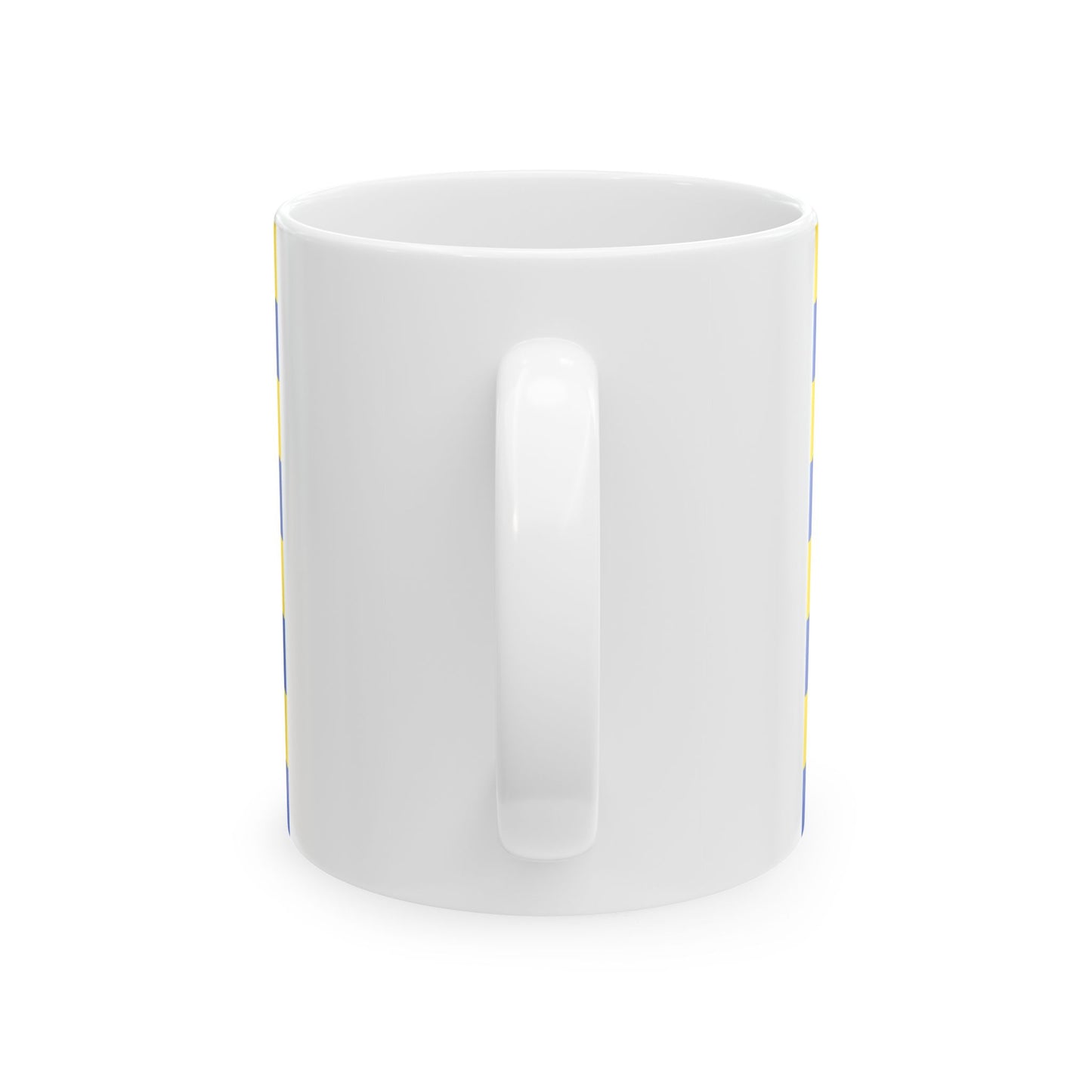 Flag of Diksmuide (Belgium) White Coffee Mug-Go Mug Yourself