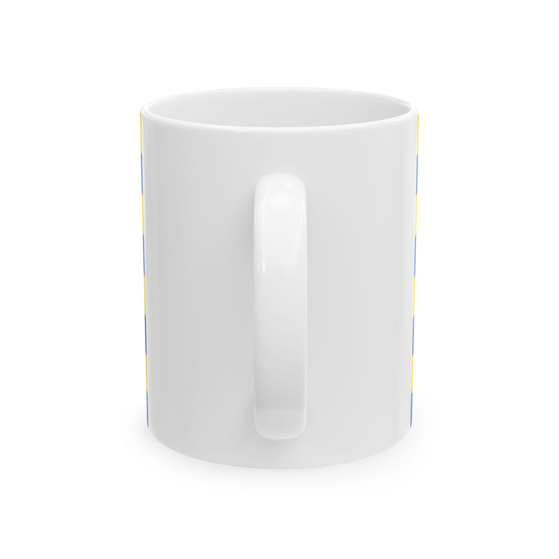 Flag of Diksmuide (Belgium) White Coffee Mug-Go Mug Yourself