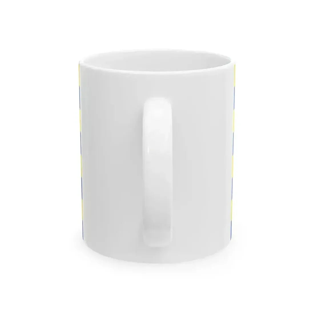 Flag of Diksmuide (Belgium) White Coffee Mug - Go Mug Yourself