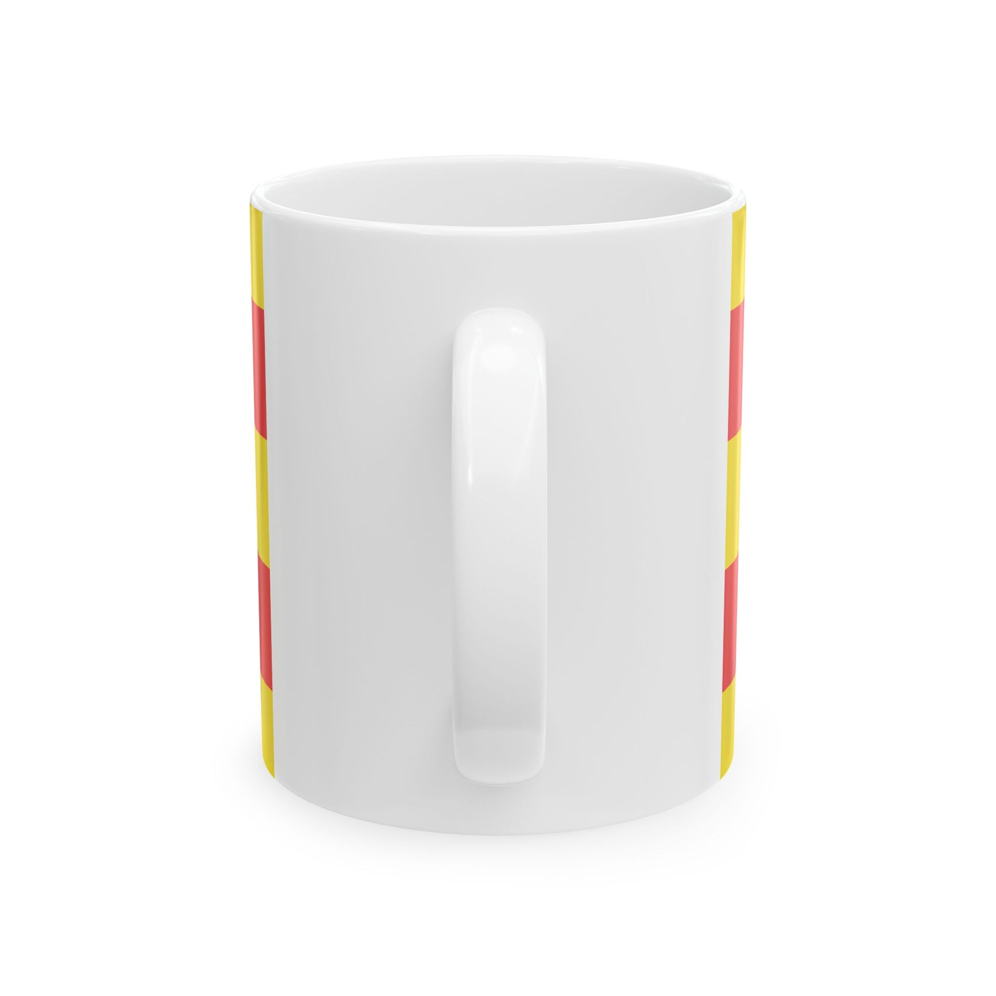 Flag of Dilsen-Stokkem (Belgium) White Coffee Mug-Go Mug Yourself