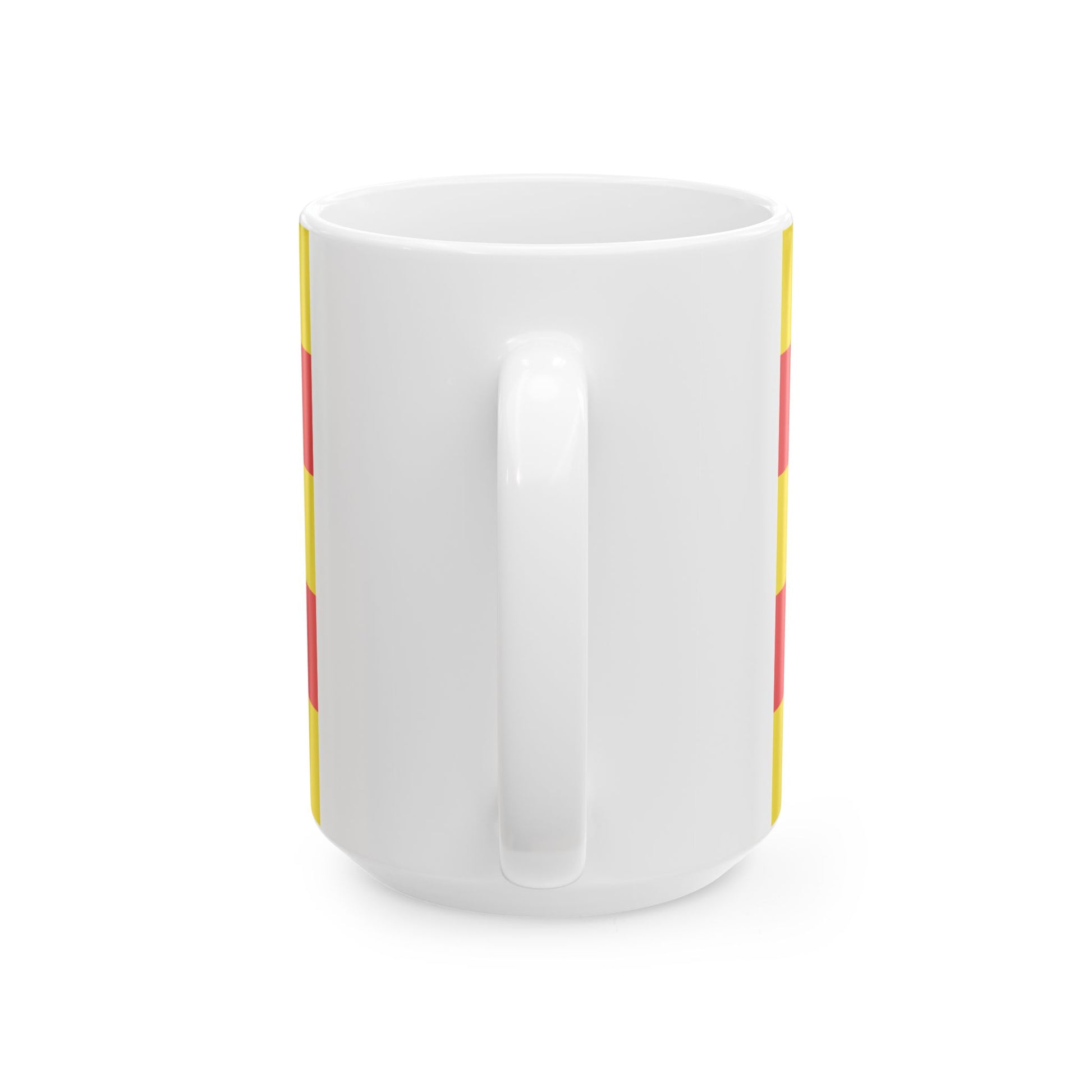 Flag of Dilsen-Stokkem (Belgium) White Coffee Mug-Go Mug Yourself