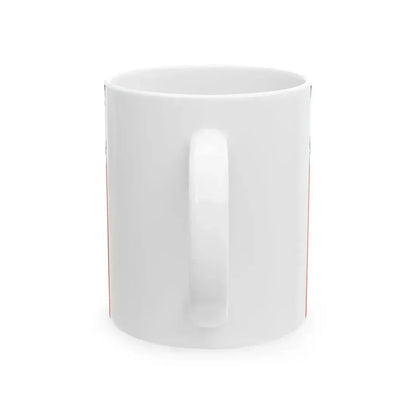 Flag of Dinan (France) White Coffee Mug - Go Mug Yourself