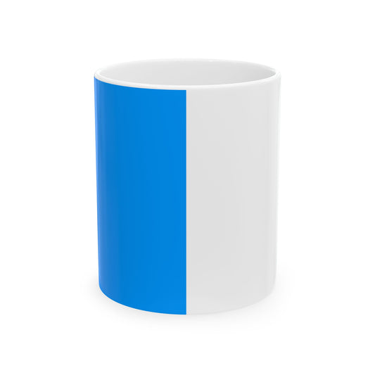 Flag of Dinant (Belgium) White Coffee Mug-11oz-Go Mug Yourself