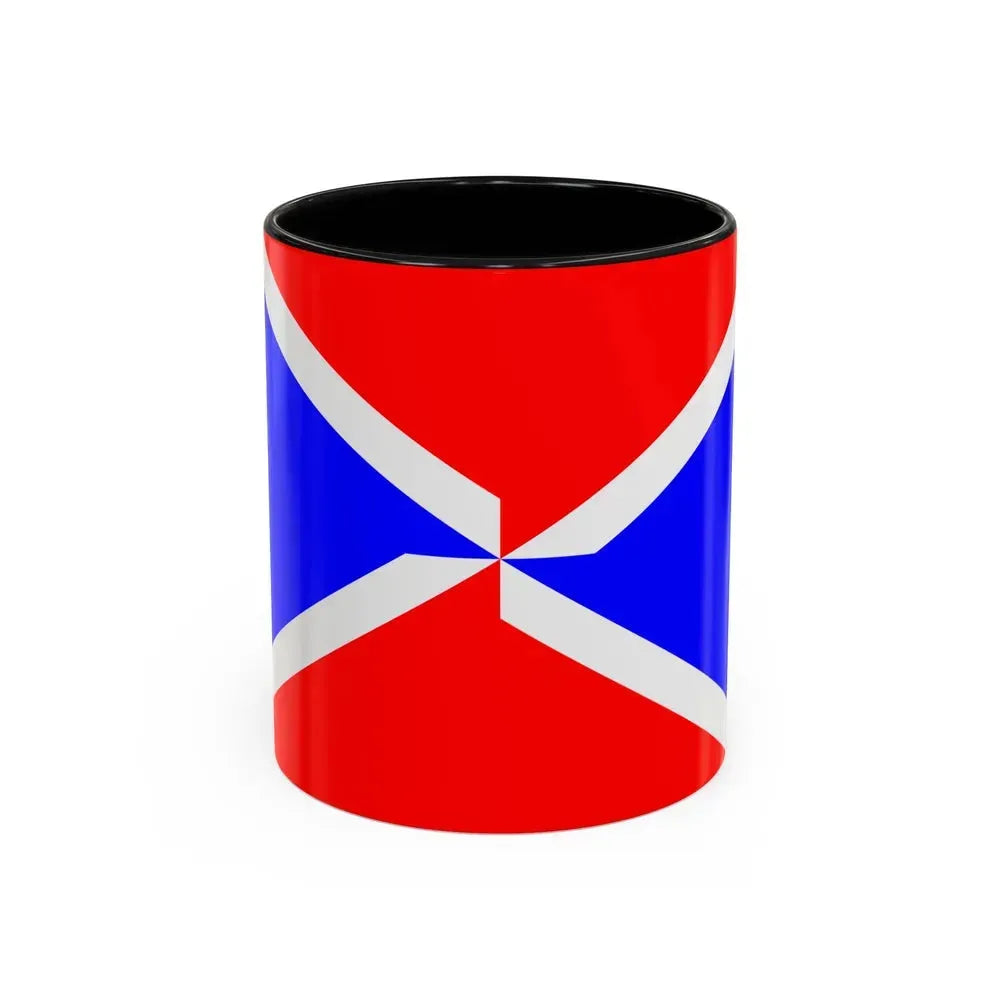 Flag of Dingli Malta - Accent Coffee Mug 11oz Black - Go Mug Yourself