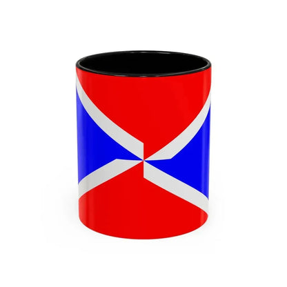 Flag of Dingli Malta - Accent Coffee Mug 11oz Black - Go Mug Yourself