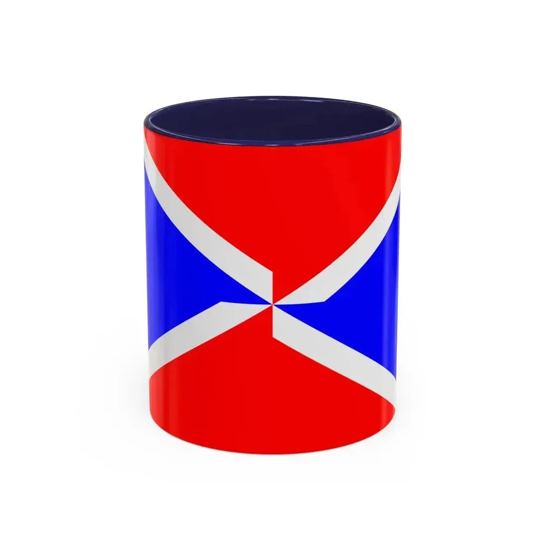 Flag of Dingli Malta - Accent Coffee Mug 11oz Navy - Go Mug Yourself