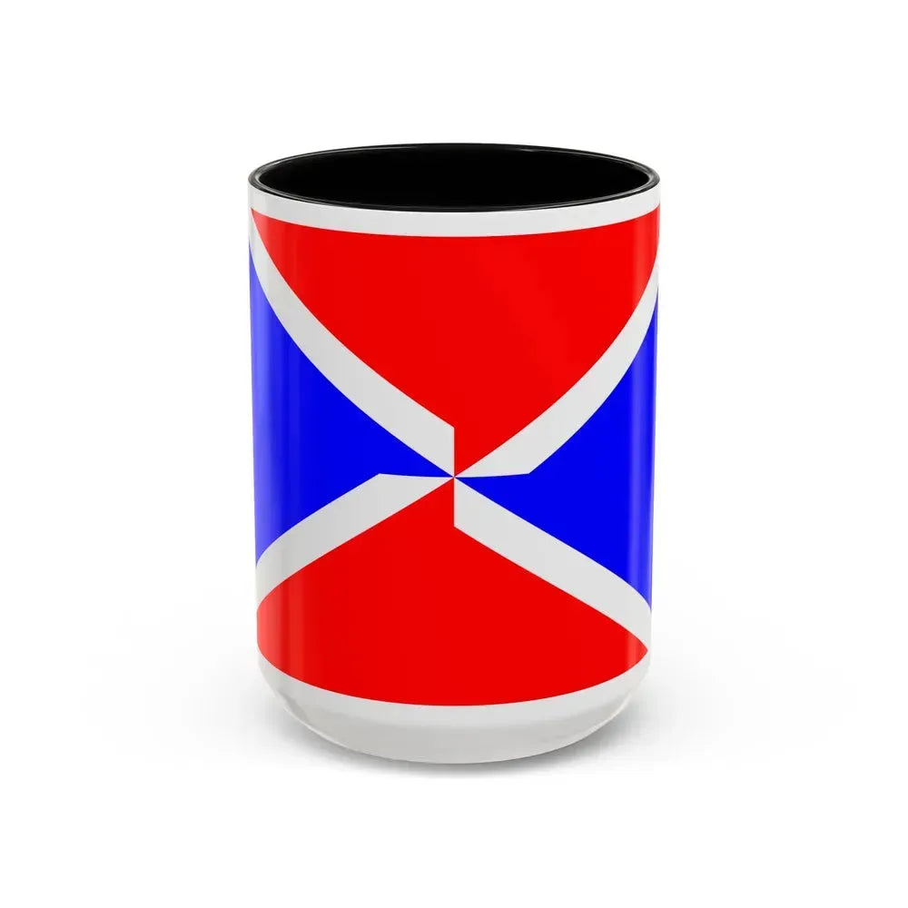 Flag of Dingli Malta - Accent Coffee Mug 15oz Black - Go Mug Yourself