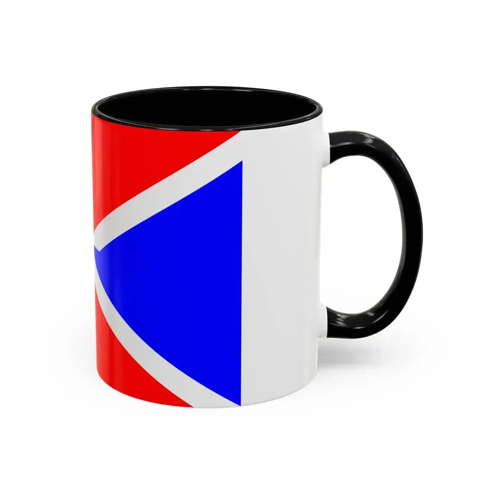 Flag of Dingli Malta - Accent Coffee Mug - Go Mug Yourself