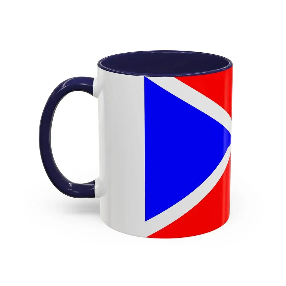 Flag of Dingli Malta - Accent Coffee Mug - Go Mug Yourself