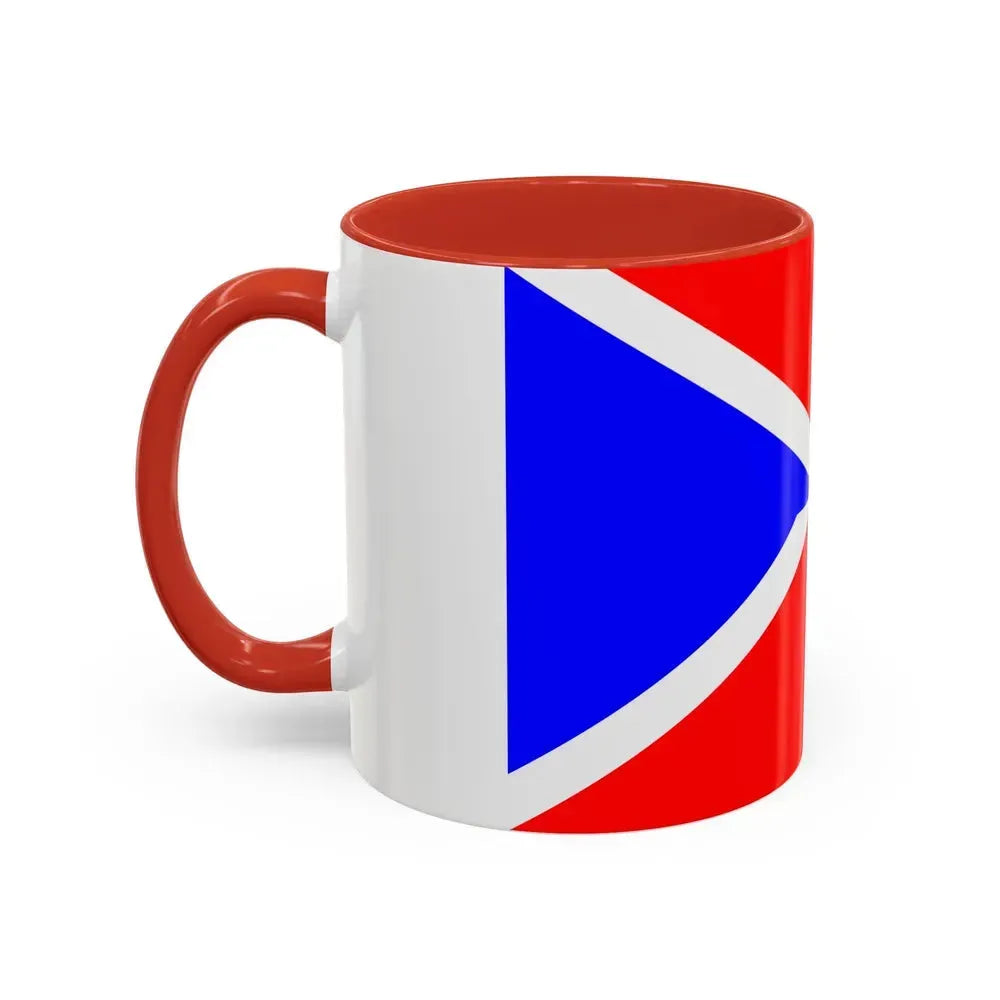 Flag of Dingli Malta - Accent Coffee Mug - Go Mug Yourself