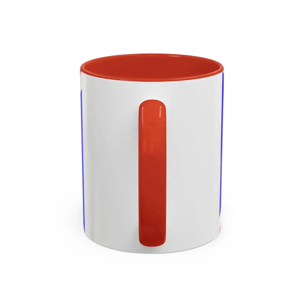 Flag of Dingli Malta - Accent Coffee Mug - Go Mug Yourself