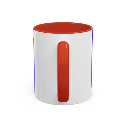Flag of Dingli Malta - Accent Coffee Mug - Go Mug Yourself