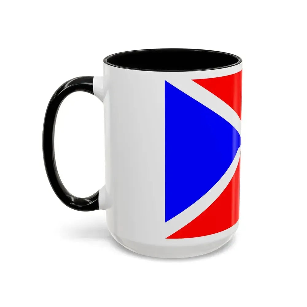 Flag of Dingli Malta - Accent Coffee Mug - Go Mug Yourself