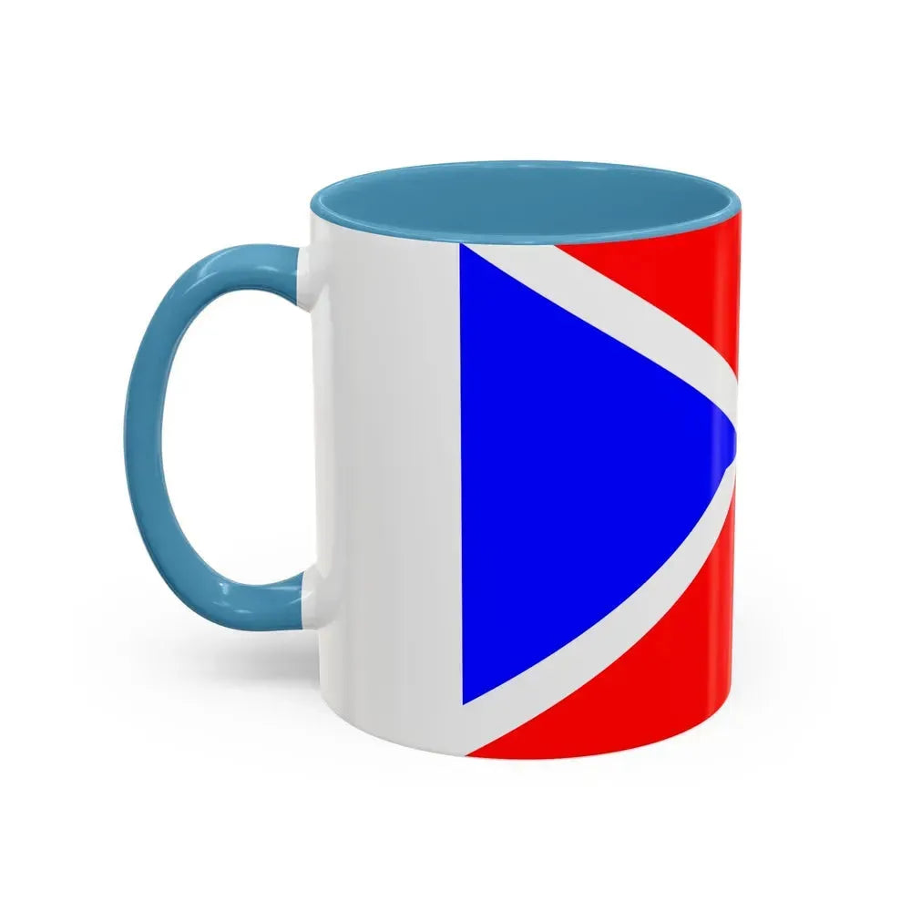Flag of Dingli Malta - Accent Coffee Mug - Go Mug Yourself