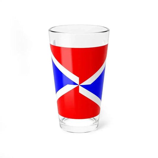 Flag of Dingli Malta - Pint Glass 16oz 16oz - Go Mug Yourself
