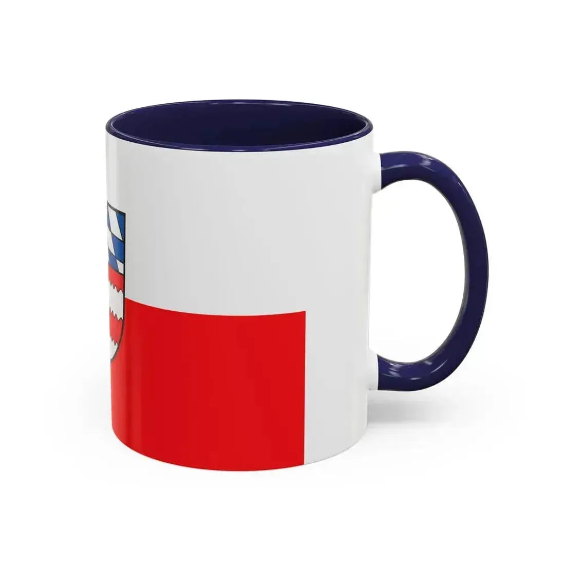 Flag of Dingolfing Landau Germany - Accent Coffee Mug - Go Mug Yourself