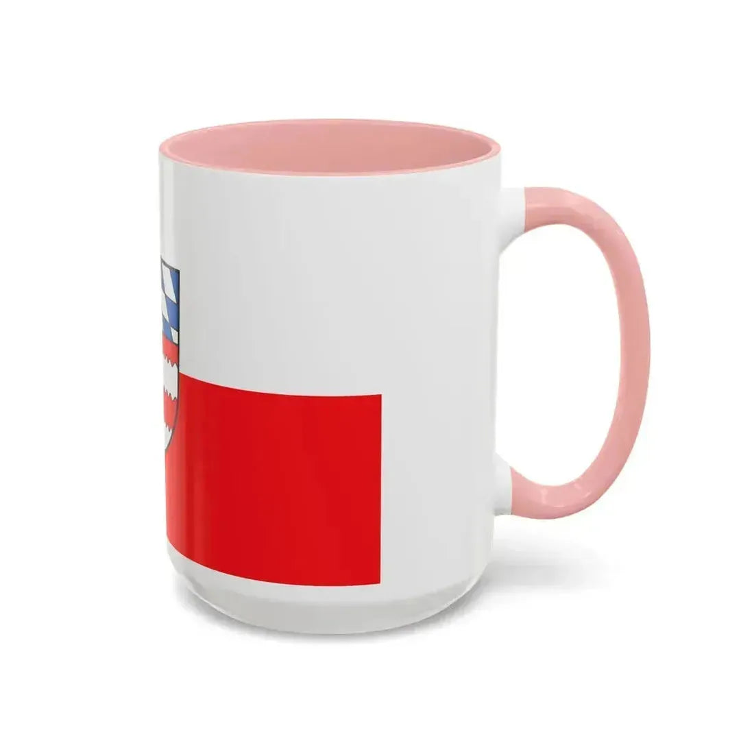 Flag of Dingolfing Landau Germany - Accent Coffee Mug - Go Mug Yourself