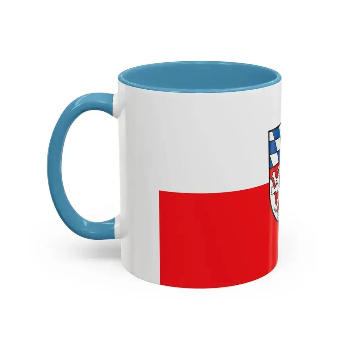 Flag of Dingolfing Landau Germany - Accent Coffee Mug - Go Mug Yourself