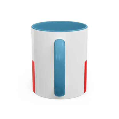 Flag of Dingolfing Landau Germany - Accent Coffee Mug - Go Mug Yourself