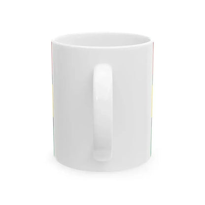 Flag of Dinka people (Sudan) White Coffee Mug - Go Mug Yourself