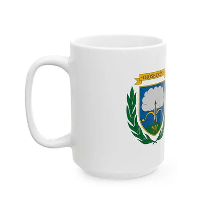 Flag of Diosbereny (Hungary) White Coffee Mug - Go Mug Yourself