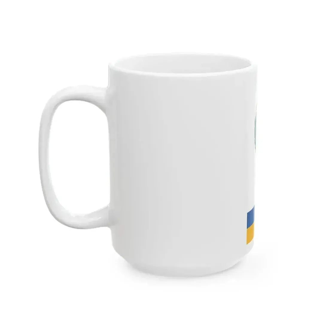 Flag of Diosbereny vertical (Hungary) White Coffee Mug - Go Mug Yourself