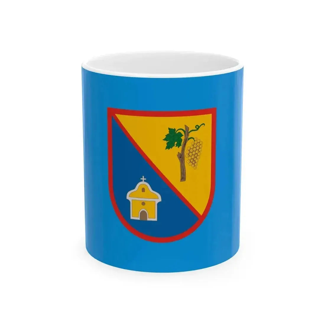 Flag of Diosd (Hungary) White Coffee Mug 11oz - Go Mug Yourself