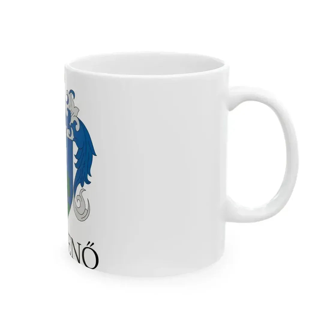 Flag of Diosjeno (Hungary) White Coffee Mug - Go Mug Yourself