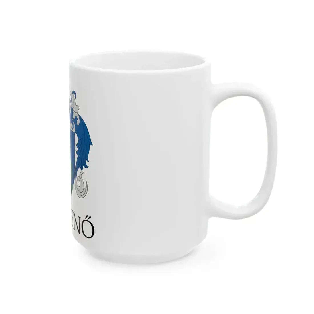 Flag of Diosjeno (Hungary) White Coffee Mug - Go Mug Yourself
