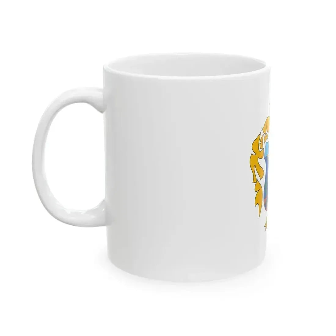 Flag of Diosviszlo (Hungary) White Coffee Mug - Go Mug Yourself