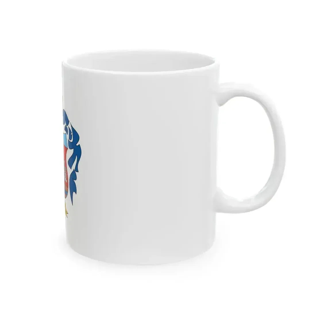 Flag of Diosviszlo (Hungary) White Coffee Mug - Go Mug Yourself