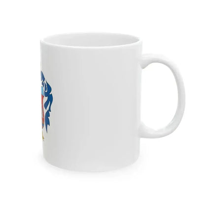 Flag of Diosviszlo (Hungary) White Coffee Mug - Go Mug Yourself