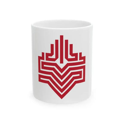 Flag of Directorate General of Foundations of Turkey (Turkey) White Coffee Mug 11oz - Go Mug Yourself