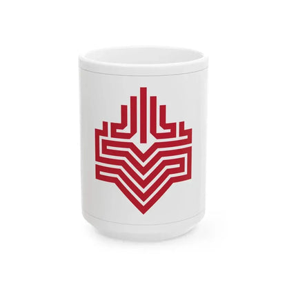 Flag of Directorate General of Foundations of Turkey (Turkey) White Coffee Mug 15oz - Go Mug Yourself