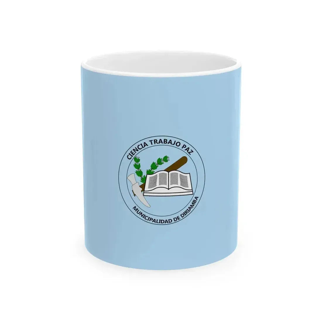Flag of Diriamba (Nicaragua) White Coffee Mug 11oz - Go Mug Yourself