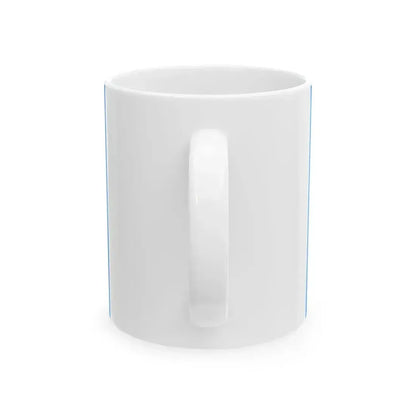 Flag of District Rezina (Moldova) White Coffee Mug - Go Mug Yourself