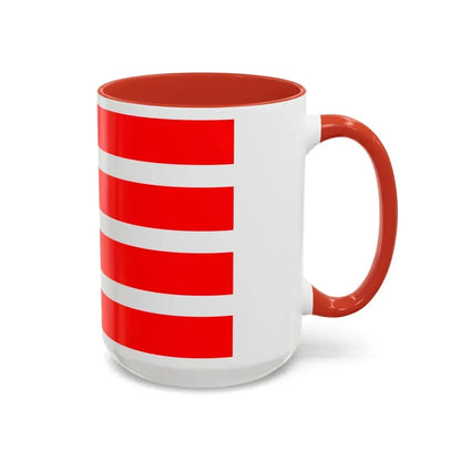 Flag of Dithmarschen Germany - Accent Coffee Mug - Go Mug Yourself
