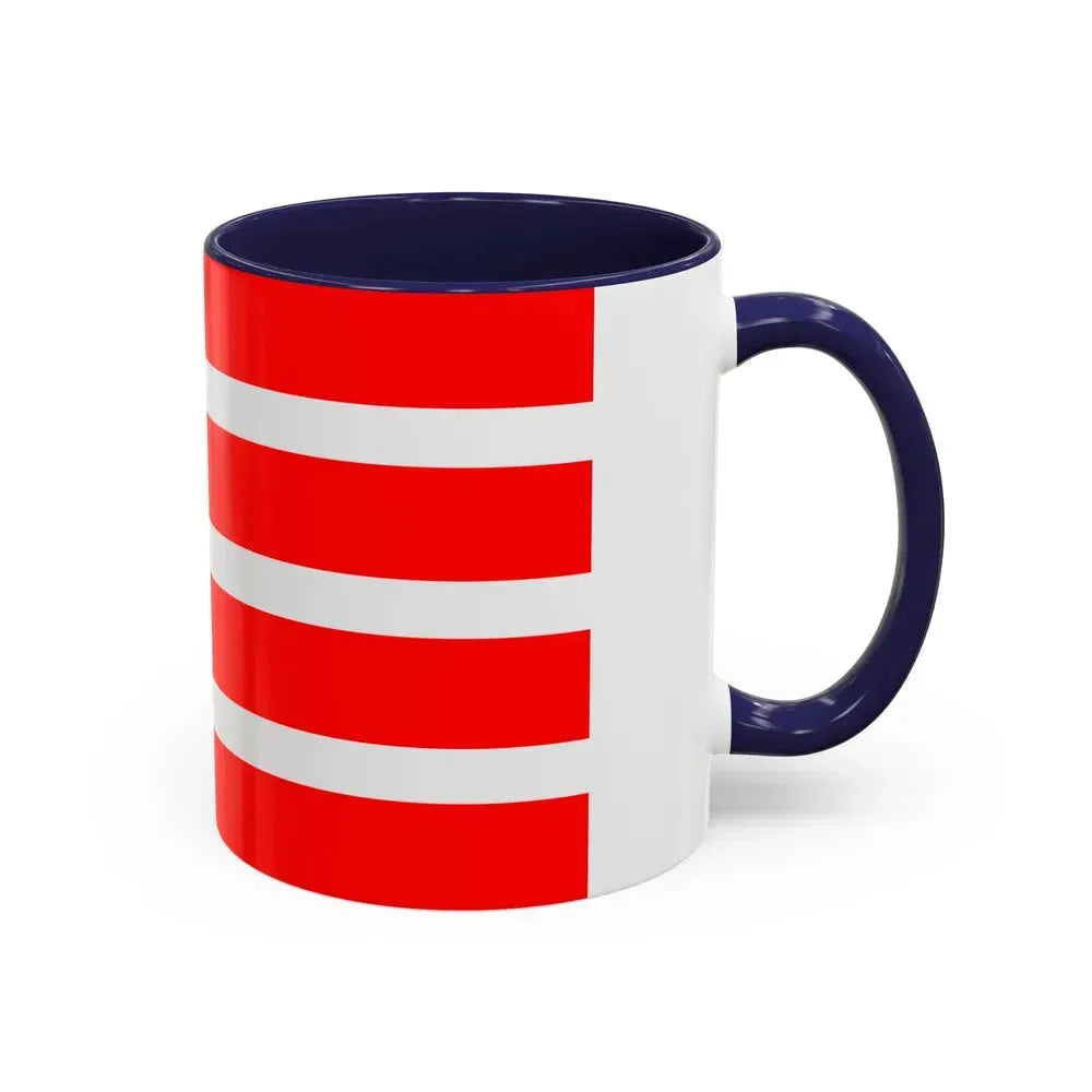 Flag of Dithmarschen Germany - Accent Coffee Mug - Go Mug Yourself