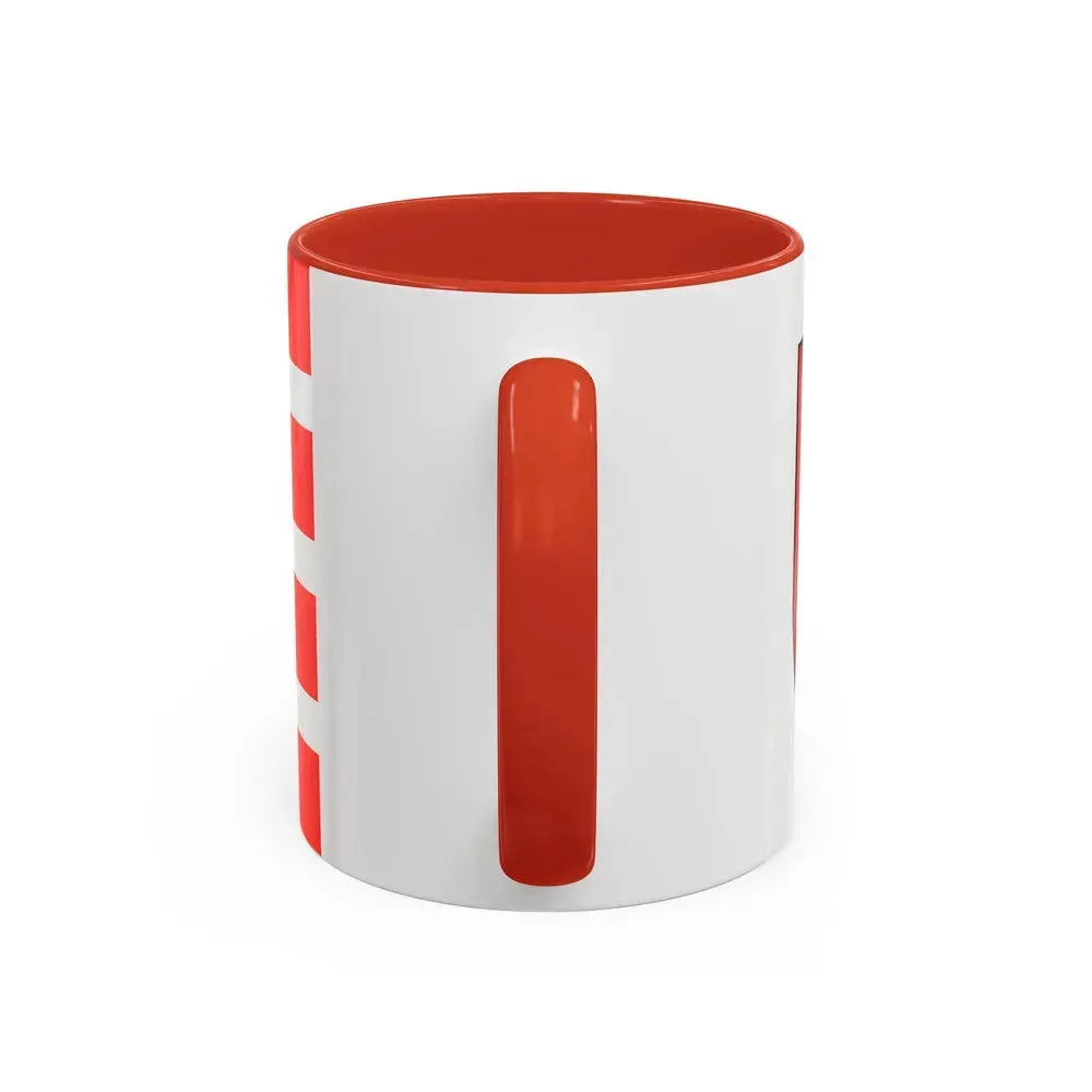Flag of Dithmarschen Germany - Accent Coffee Mug - Go Mug Yourself