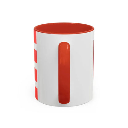 Flag of Dithmarschen Germany - Accent Coffee Mug - Go Mug Yourself