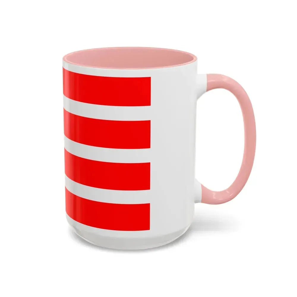 Flag of Dithmarschen Germany - Accent Coffee Mug - Go Mug Yourself