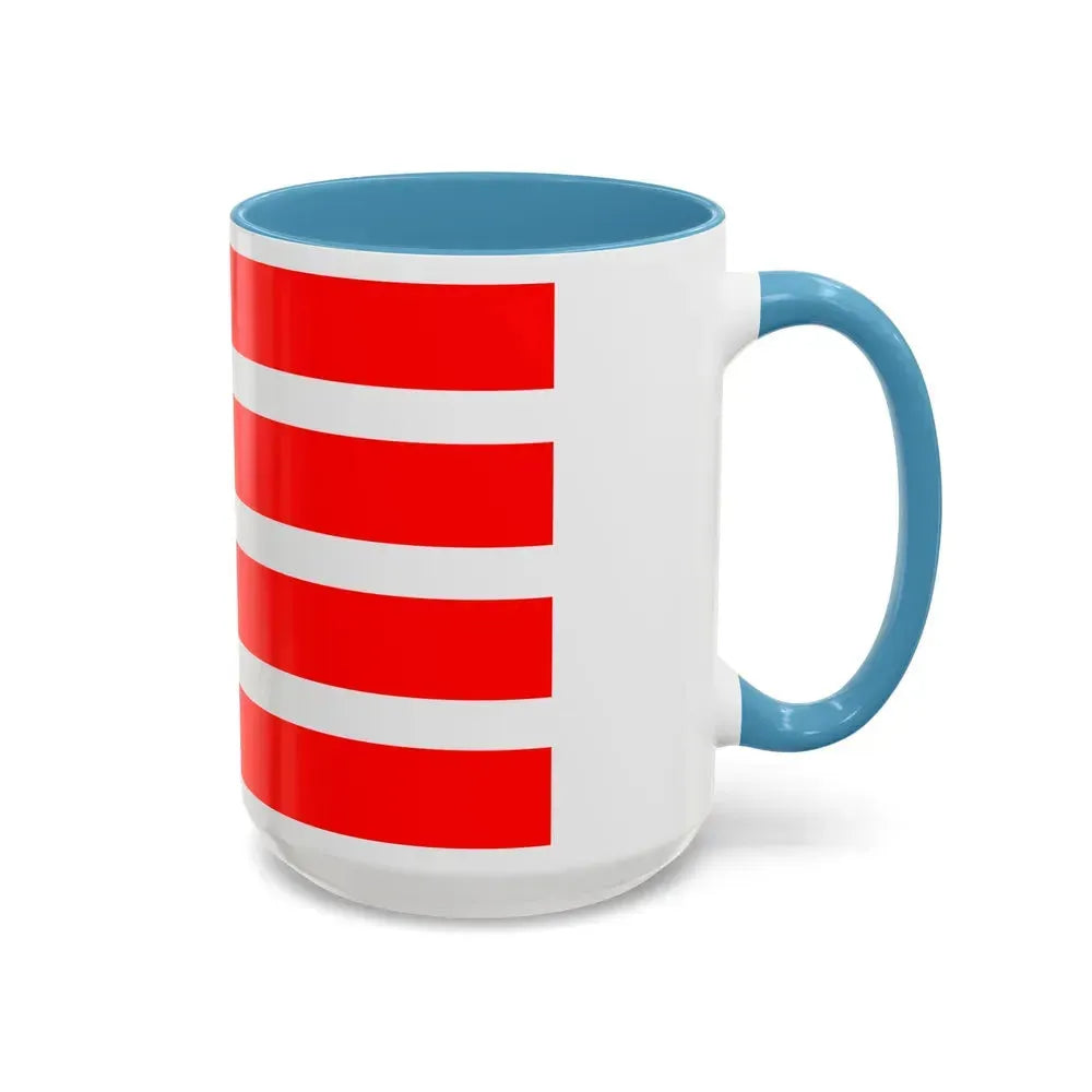 Flag of Dithmarschen Germany - Accent Coffee Mug - Go Mug Yourself