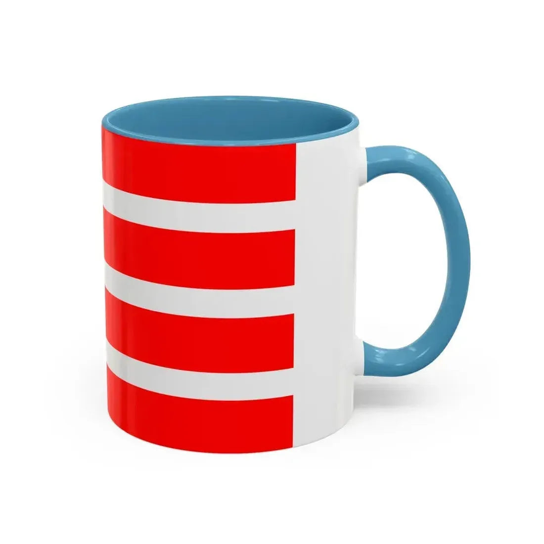 Flag of Dithmarschen Germany - Accent Coffee Mug - Go Mug Yourself