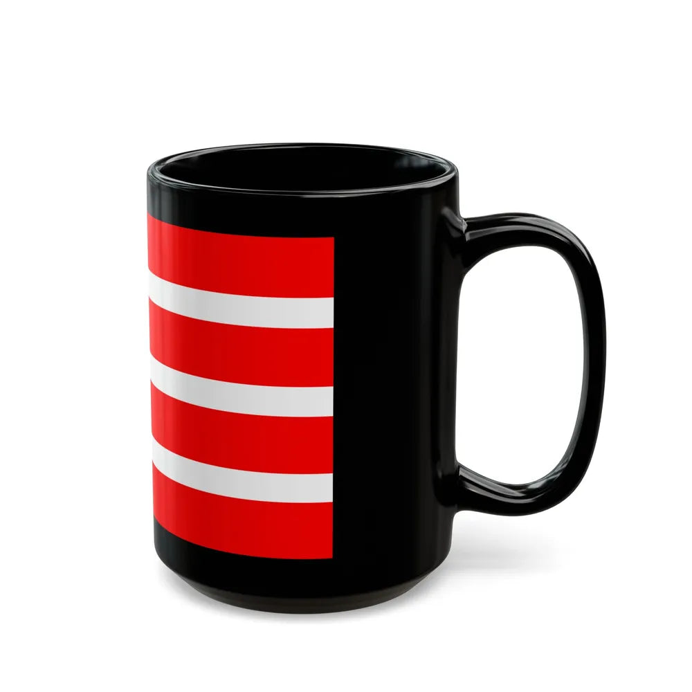 Flag of Dithmarschen Germany - Black Coffee Mug-Go Mug Yourself