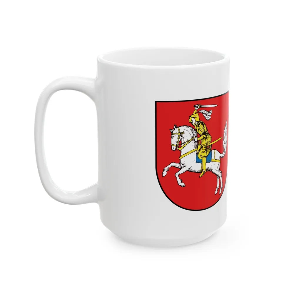 Flag of Dithmarschen Germany - White Coffee Mug-Go Mug Yourself