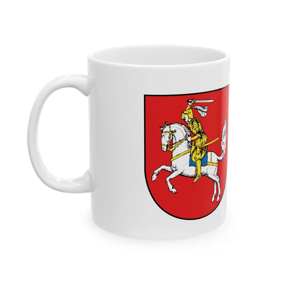 Flag of Dithmarschen Germany - White Coffee Mug-Go Mug Yourself