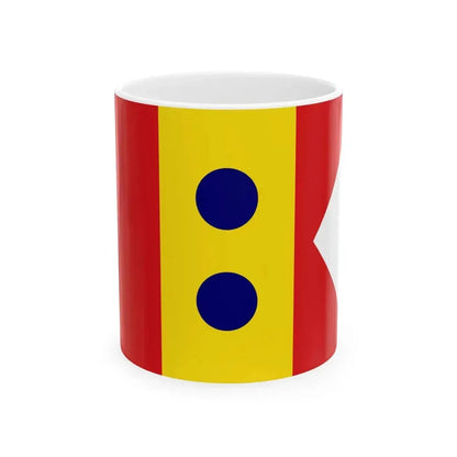 Flag of Division General Spain 1923-1931 1938-1977 (Spain) White Coffee Mug 11oz - Go Mug Yourself