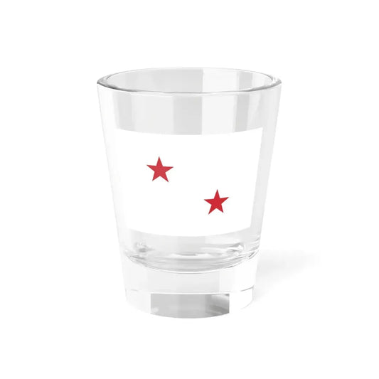 Flag of divisional general of the Italy (Italy) Shot Glass 1.5oz 1.5oz - Go Mug Yourself