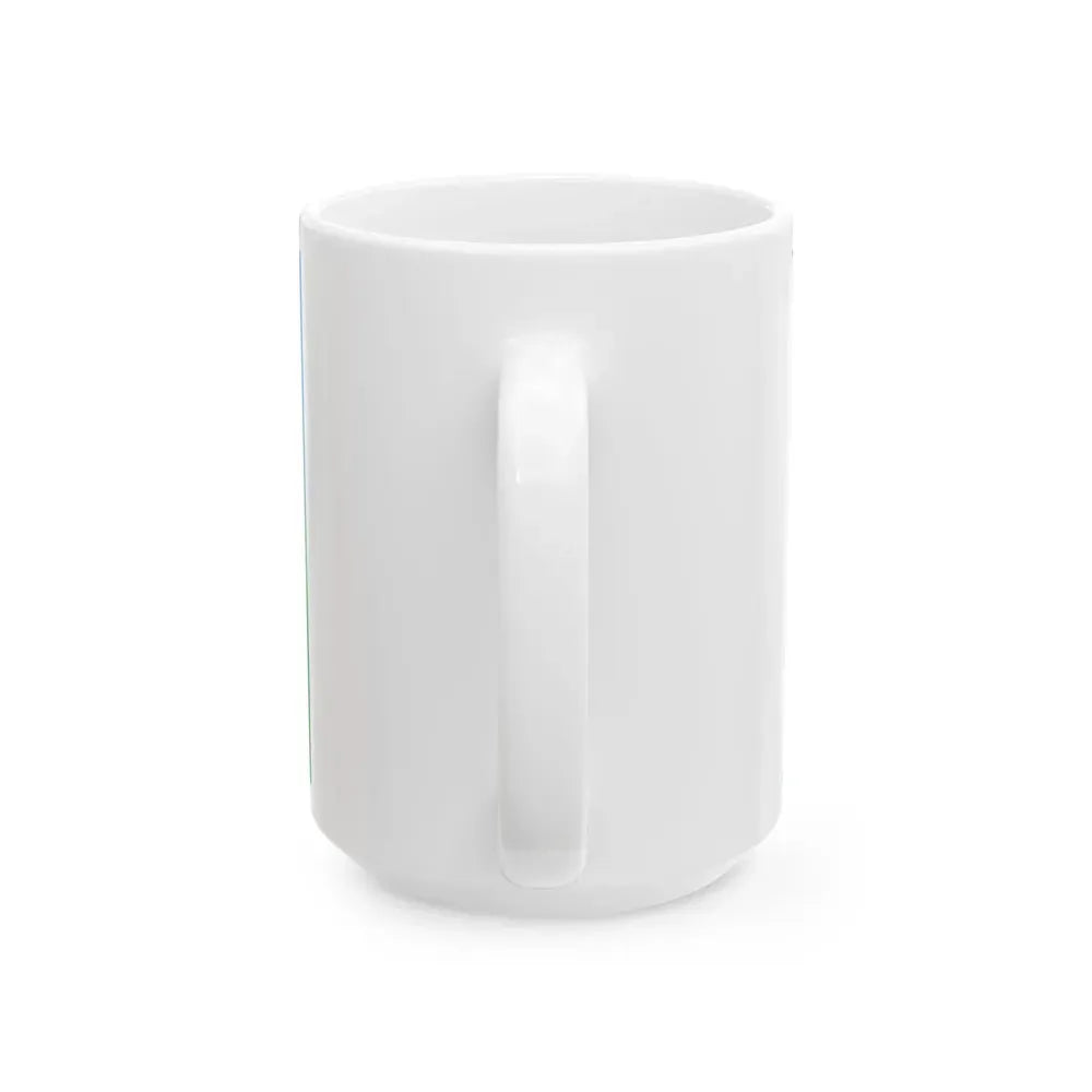 Flag of Djibouti (Djibouti) White Coffee Mug - Go Mug Yourself
