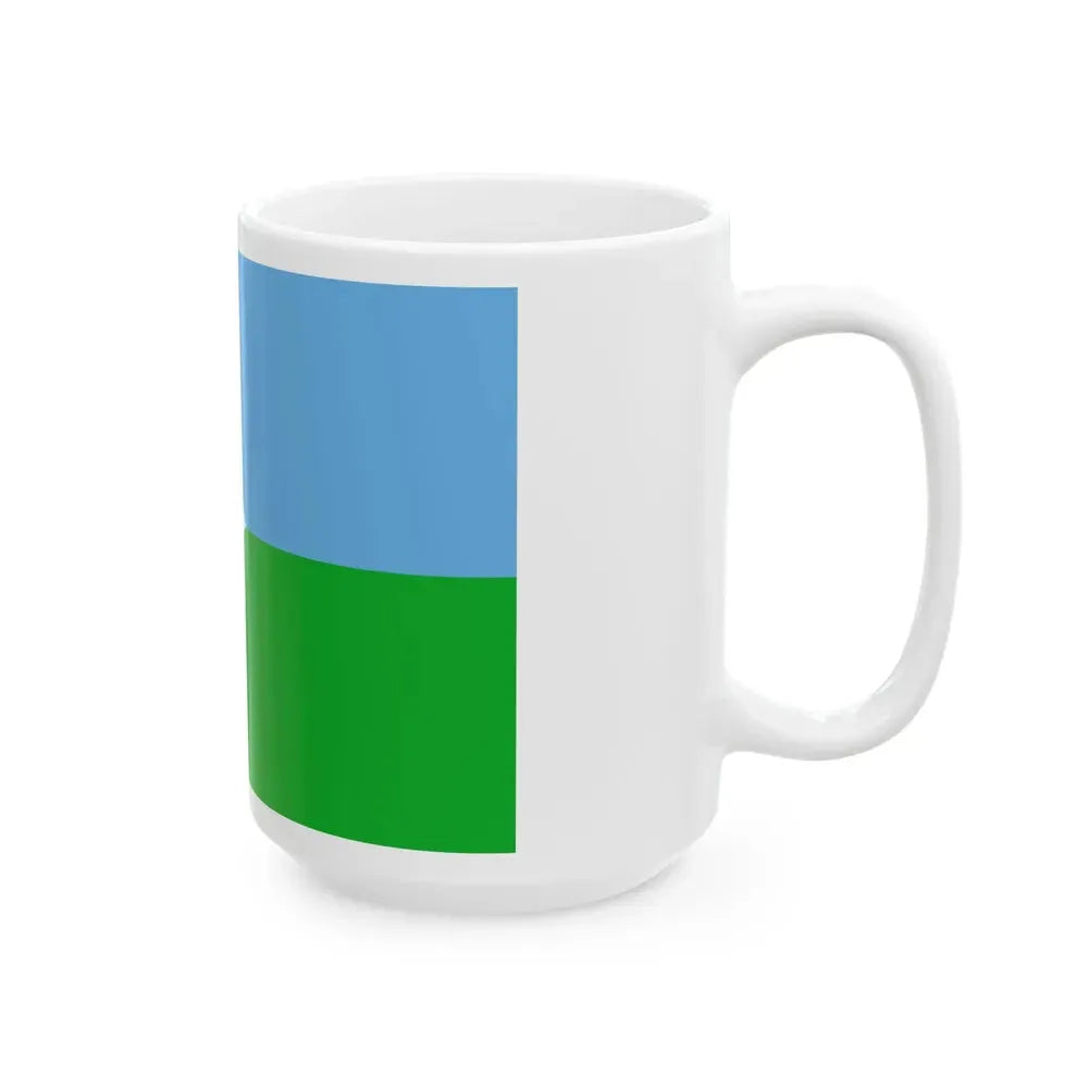 Flag of Djibouti (Djibouti) White Coffee Mug - Go Mug Yourself